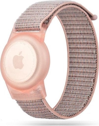 Attēls no Tech-Protect TECH-PROTECT NYLON FOR KIDS APPLE AIRTAG PINK