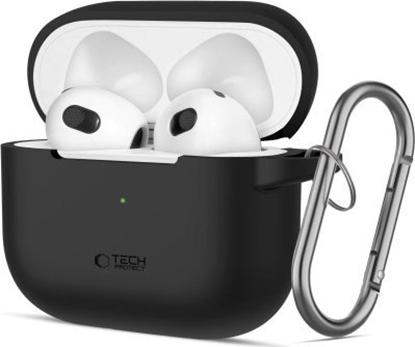 Attēls no Tech-Protect TECH-PROTECT SILICONE HOOK APPLE AIRPODS 3 BLACK