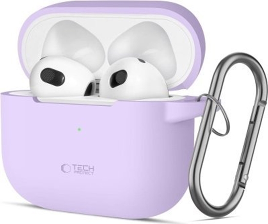 Picture of Tech-Protect TECH-PROTECT SILICONE HOOK APPLE AIRPODS 3 LAVENDER