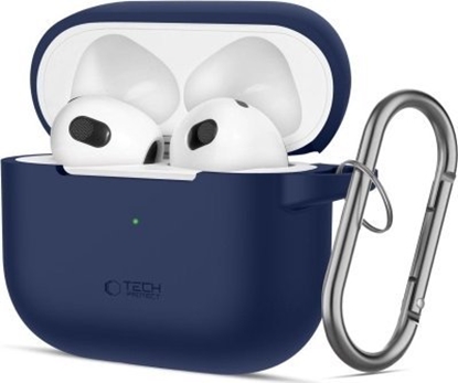 Attēls no Tech-Protect TECH-PROTECT SILICONE HOOK APPLE AIRPODS 3 NAVY BLUE