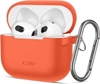 Picture of Tech-Protect TECH-PROTECT SILICONE HOOK APPLE AIRPODS 3 NEON ORANGE
