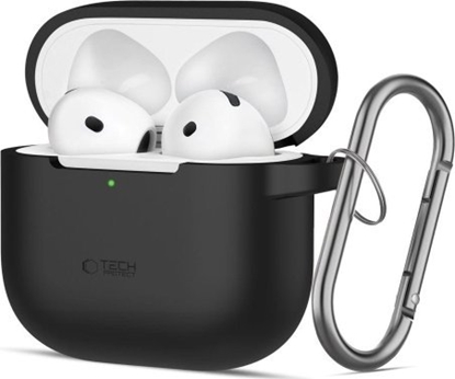 Attēls no Tech-Protect TECH-PROTECT SILICONE HOOK APPLE AIRPODS 4 BLACK