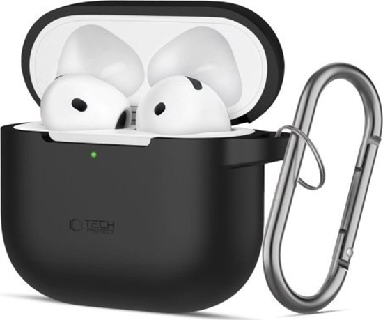 Picture of Tech-Protect TECH-PROTECT SILICONE HOOK APPLE AIRPODS 4 BLACK