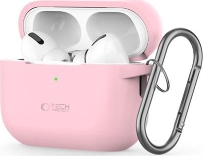 Attēls no Tech-Protect TECH-PROTECT SILICONE HOOK APPLE AIRPODS PRO 1 / 2 DUSTY PINK