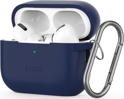 Attēls no Tech-Protect TECH-PROTECT SILICONE HOOK APPLE AIRPODS PRO 1 / 2 NAVY BLUE