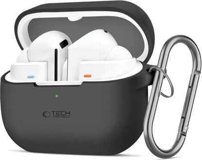 Attēls no Tech-Protect TECH-PROTECT SILICONE HOOK SAMSUNG GALAXY BUDS 3 / 3 PRO BLACK