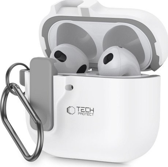 Picture of Tech-Protect TECH-PROTECT SLIM HOOK APPLE AIRPODS 4 WHITE