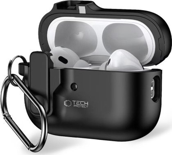 Picture of Tech-Protect TECH-PROTECT SLIM HOOK APPLE AIRPODS PRO 1 / 2 BLACK