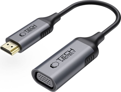 Attēls no Tech-Protect Tech-Protect UltraBoost HDMI / VGA FULL HD 60 Hz adapter - black