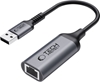Изображение Tech-Protect Tech-Protect UltraBoost USB-A 3.0 / Ethernet RJ45 1000Mbps Adapter - Black