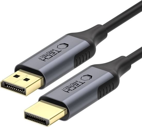 Picture of Tech-Protect Tech-Protect UltraBoost DisplayPort to DisplayPort 1.4 4K 60Hz Cable 2m - Black