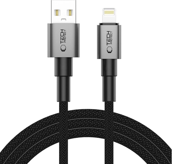 Picture of Tech-Protect Tech-Protect UltraBoost DNA USB-A / Lightning cable 15W/2.4A 200 cm - gray