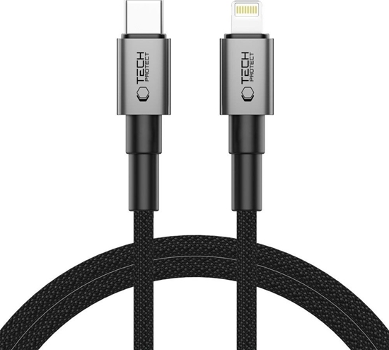 Picture of Tech-Protect Tech-Protect UltraBoost DNA USB-C / Lightning PD27W/3A cable 100 cm - gray