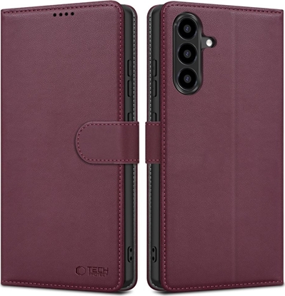 Picture of Tech-Protect Tech-Protect Wallet Case for Samsung Galaxy A56 5G - Burgundy
