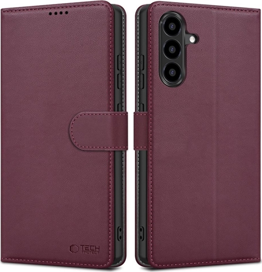 Picture of Tech-Protect Tech-Protect Wallet Case for Samsung Galaxy A56 5G - Burgundy