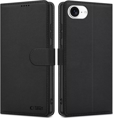 Picture of TECH-PROTECT WALLET IPHONE SE 4 2025 MATTE BLACK