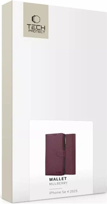 Attēls no TECH-PROTECT WALLET IPHONE SE 4 2025 MULBERRY