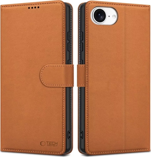 Picture of TECH-PROTECT WALLET IPHONE SE 4 2025 SADDLE BROWN