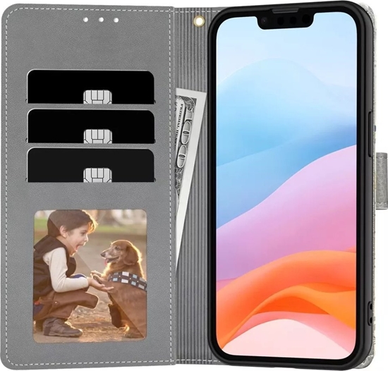 Picture of TECH-PROTECT WALLET IPHONE SE 4 2025 SPRING FLOWERS