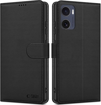 Picture of Tech-Protect Tech-Protect Wallet Case for Motorola Moto G05 / E15 - Matte Black