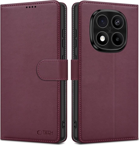 Picture of TECH-PROTECT WALLET XIAOMI REDMI NOTE 14 PRO 5G / PRO+ PLUS 5G / POCO X7 5G MULBERRY