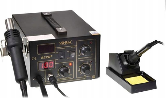 Picture of Techrebal Litavimo stotel 2in1 Yihua 852D+ su kartu oru Hotair 600W