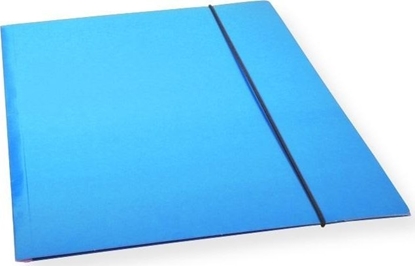 Picture of Teczka A4 z gumk lakier niebieska 300gsm (10szt)