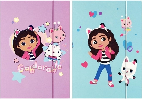 Изображение Teczka z gumk A4 Koci Domek Gabi