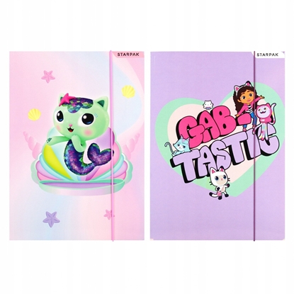 Изображение TECZKA Z GUMKA PAP A4 GABBY DH STK FOL10/100