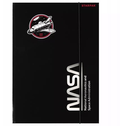 Attēls no TECZKA Z GUMKA PAP A4 NASA STK FOL10/100