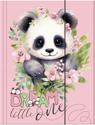 Picture of TECZKA Z GUMKA PAP A4 PANDA 10 DERF 1/10