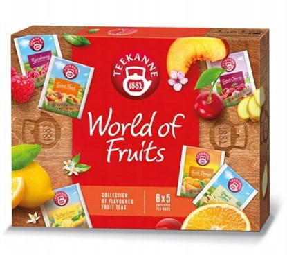 Attēls no Teekanne Zestaw herbat World of Fruits 6x5 kopert