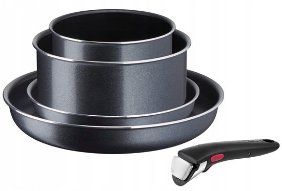 Изображение TEFAL  Frypan set Ingenio XL Force  L1589502  Frying  Diameter 16cm/20cm/22cm/28 cm  Not suitable for induction hob  Removable handle