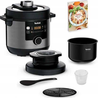 Attēls no TEFAL | Turbo Cuisine and Fry Multifunction Pot | CY7788 | 1200 W | 7.6 L | Number of programs 15 | Black