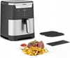 Picture of Tefal Easy Fry & Grill EY801D 6.5 L Stand-alone 1650 W Hot air fryer Stainless steel