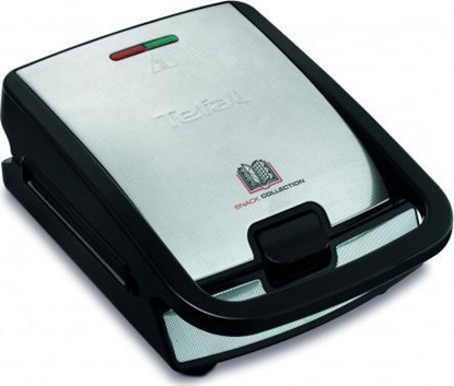 Изображение Tefal Snack Collection SW 852 D sandwich maker 700 W Black, Stainless steel