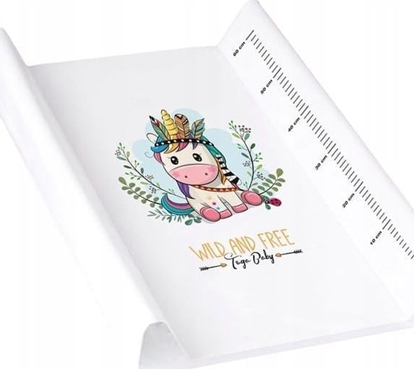 Picture of Tega Baby Przewijak dla dzieci 50x70 biay jednoroec Tega