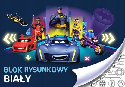 Attēls no Teka Blok rysunkowy biay A4/20K Batman mix