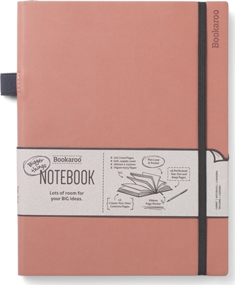 Attēls no Teka Bookaroo Notatnik Journal duy - Pudrowy