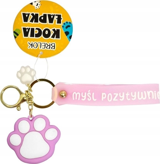 Picture of Teka Brelok kocia apka fioletowy