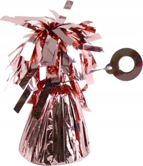 Picture of Teka Ciarek do balonów foliowych róowe zoto 170g