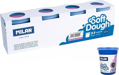 Picture of Teka Ciastolina Basic 116g 4 soiczki fiolet MILAN