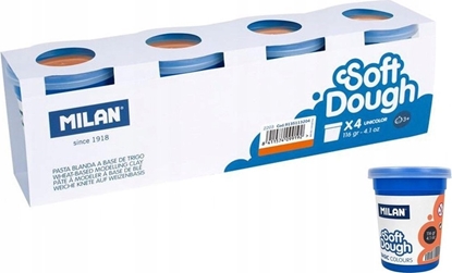 Picture of Teka Ciastolina Basic 116g 4 soiczki pomaracz MILAN