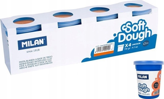 Picture of Teka Ciastolina Basic 116g 4 soiczki pomaracz MILAN