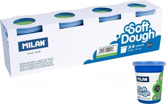 Picture of Teka Ciastolina Basic 116g 4 soiczki zielona MILAN