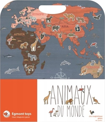 Picture of Teka Dua ukadanka magnetyczna Zwierzta ¦wiata