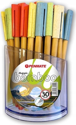 Attēls no Teka Dugopis Bamboo* BP-102 mix (30szt) PENMATE