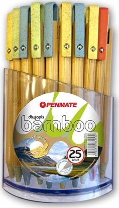 Picture of Teka Dugopis Bamboo* BP-103 mix (25szt) PENMATE