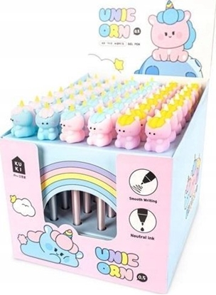 Attēls no Teka Dugopis elowy Silky Unicorn (48szt)