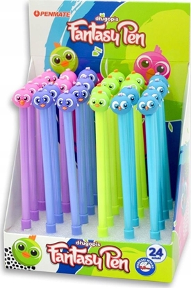 Attēls no Teka Dugopis Fantazyjny Ptaszyna (24szt) PENMATE